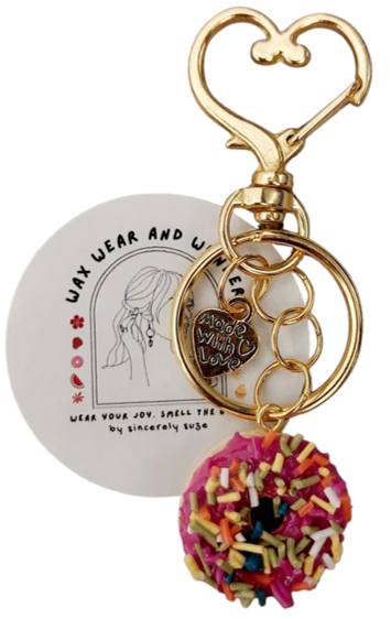 Bag Charms and Key Rings - The Donut Collection