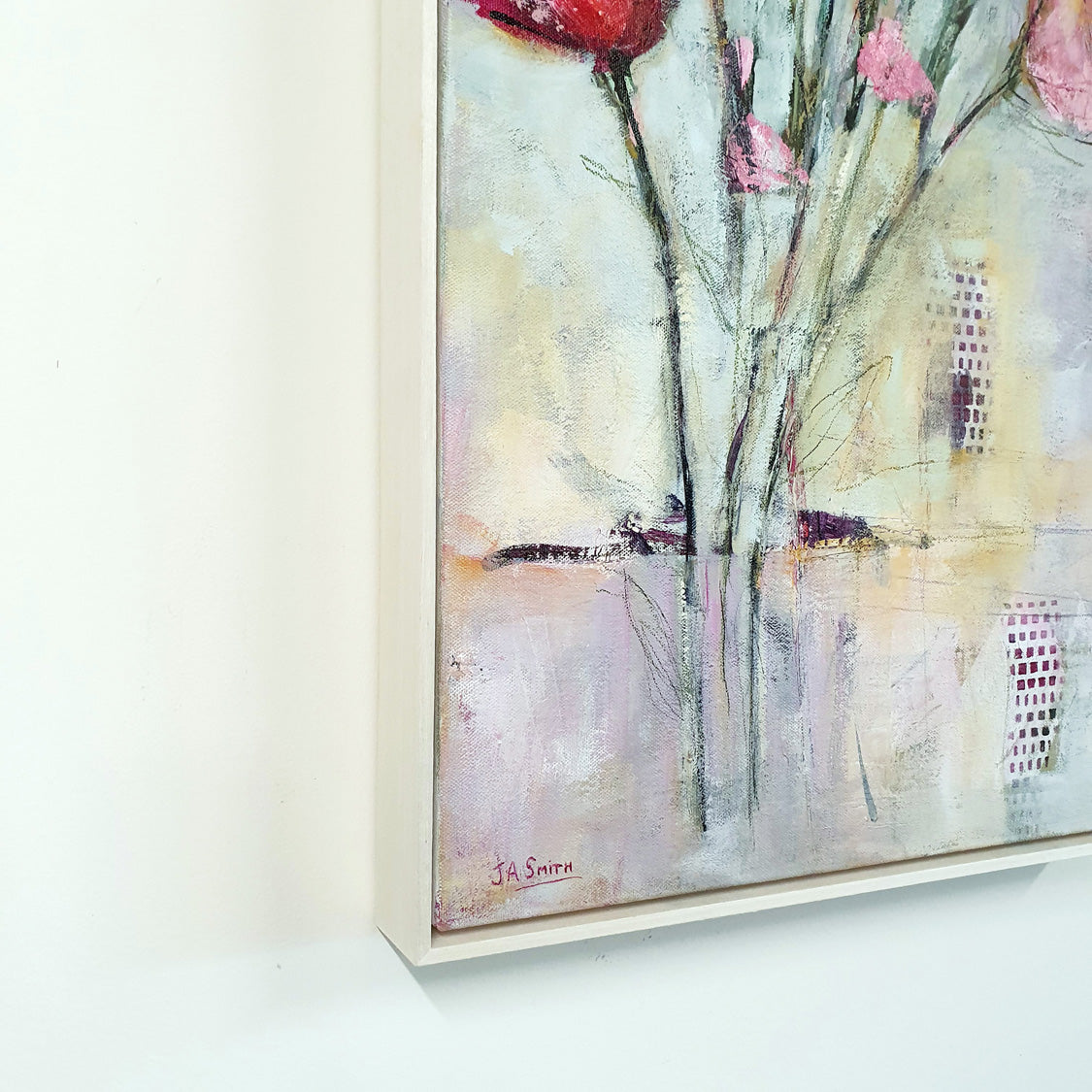 Original Floral Painting - Framed