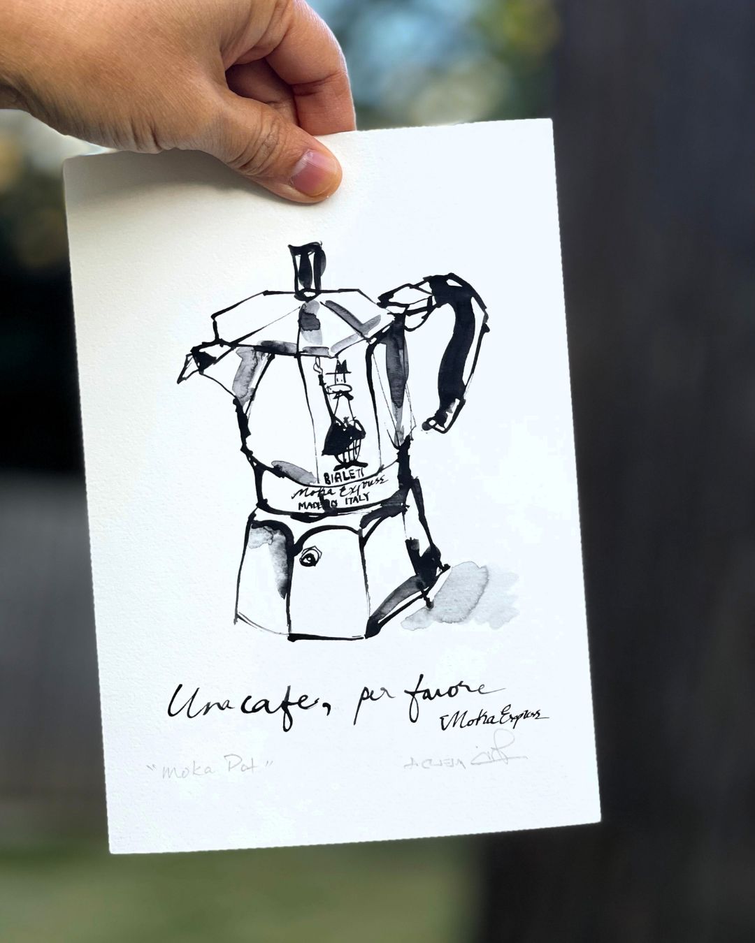 Moka Pot | Print | A5-A1