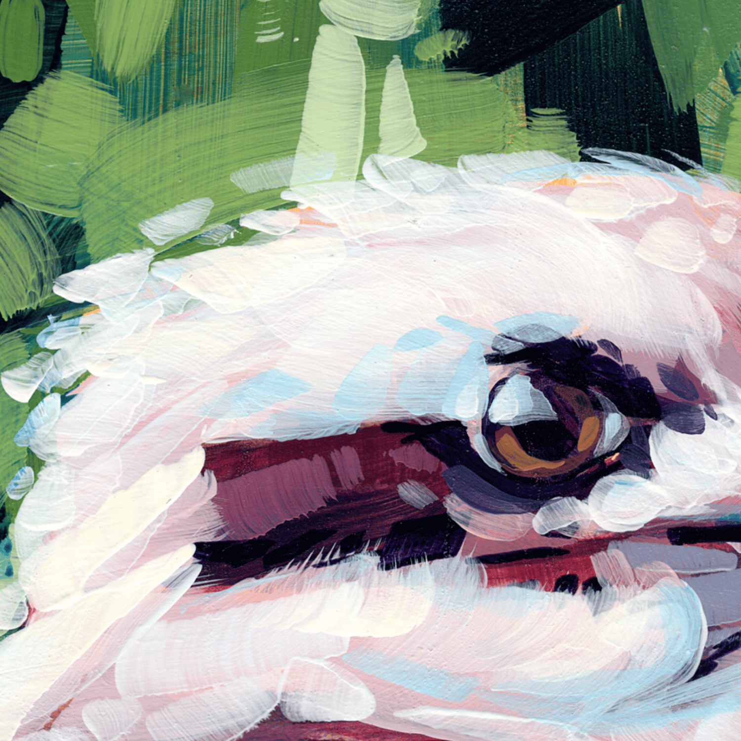 Unframed Archival Wall Art Print – Laughing Kookaburra