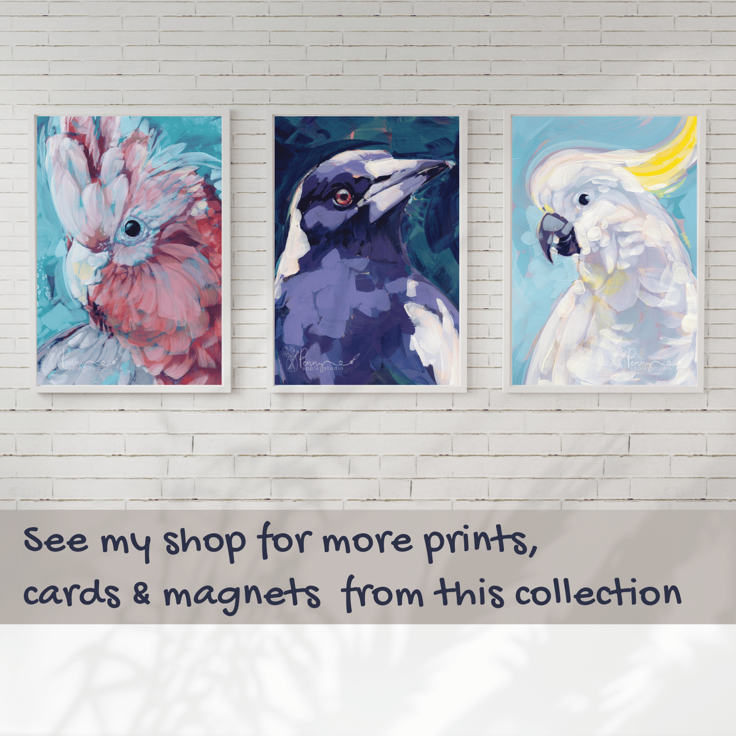 Unframed Archival Wall Art Print – Laughing Kookaburra