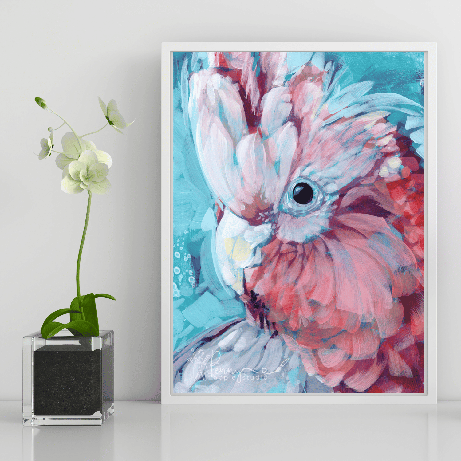 Unframed Fine Art Open Edition Print – Lulu Galah