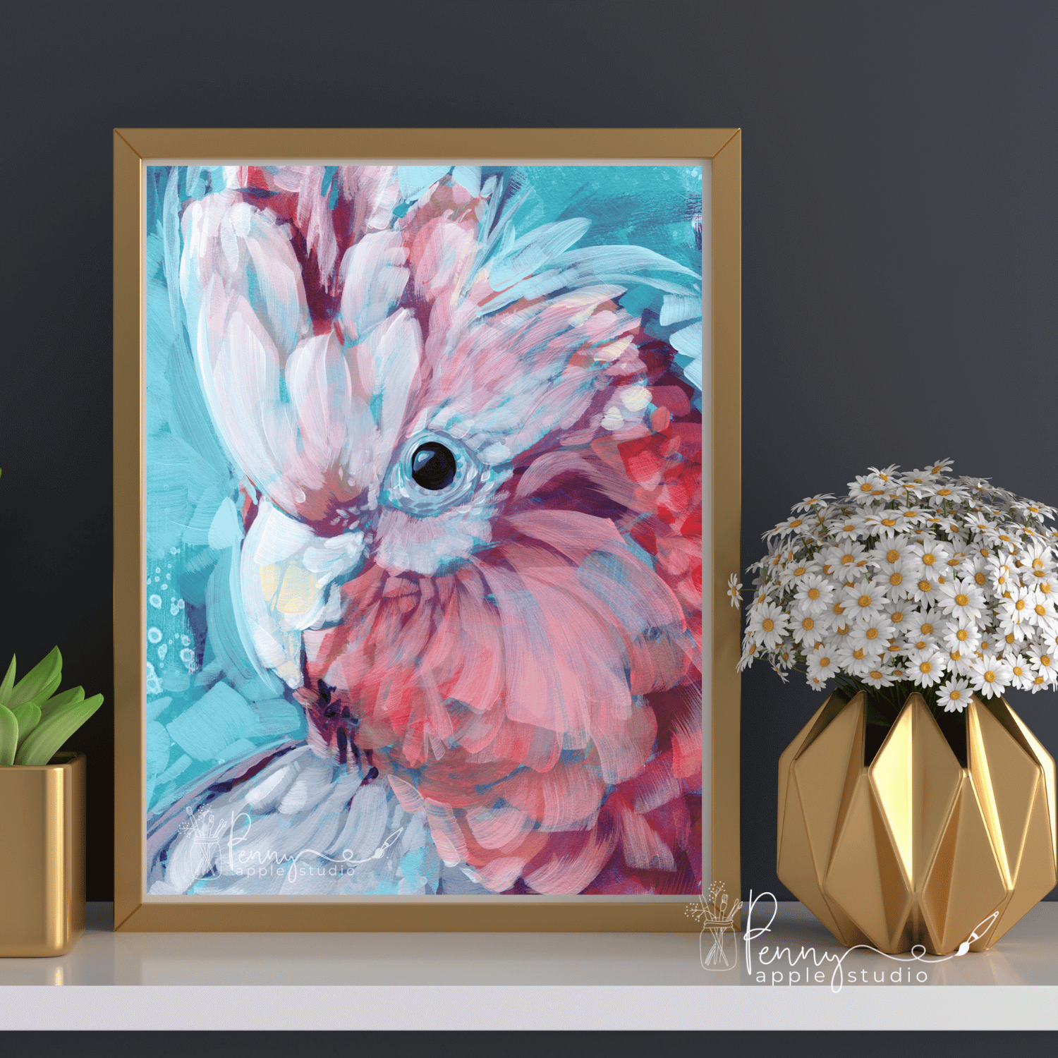 Unframed Fine Art Open Edition Print – Lulu Galah