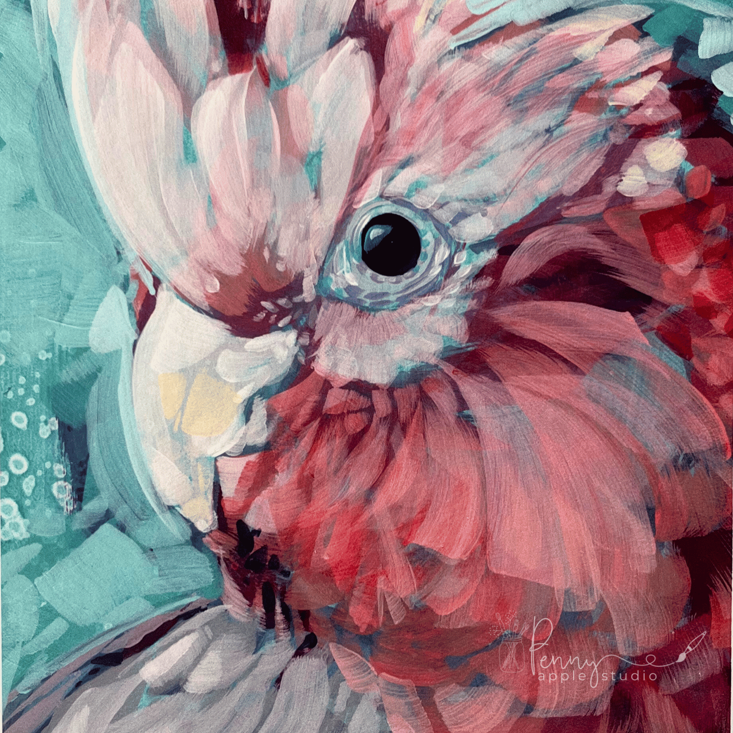 Unframed Fine Art Open Edition Print – Lulu Galah