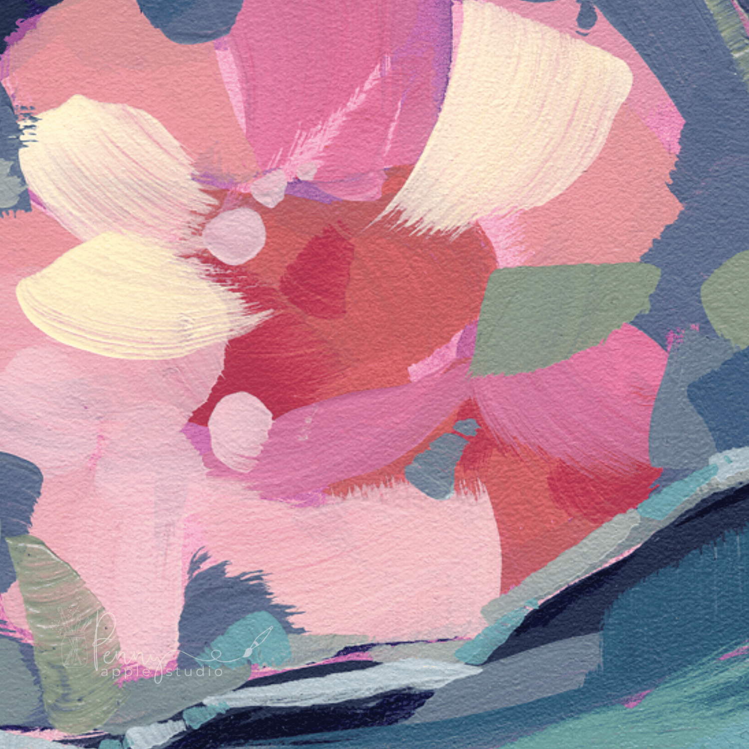 Unframed Square Puppy Dog Wall Art Print – Marlow