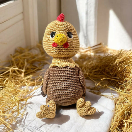 Handmade Crochet Chicken