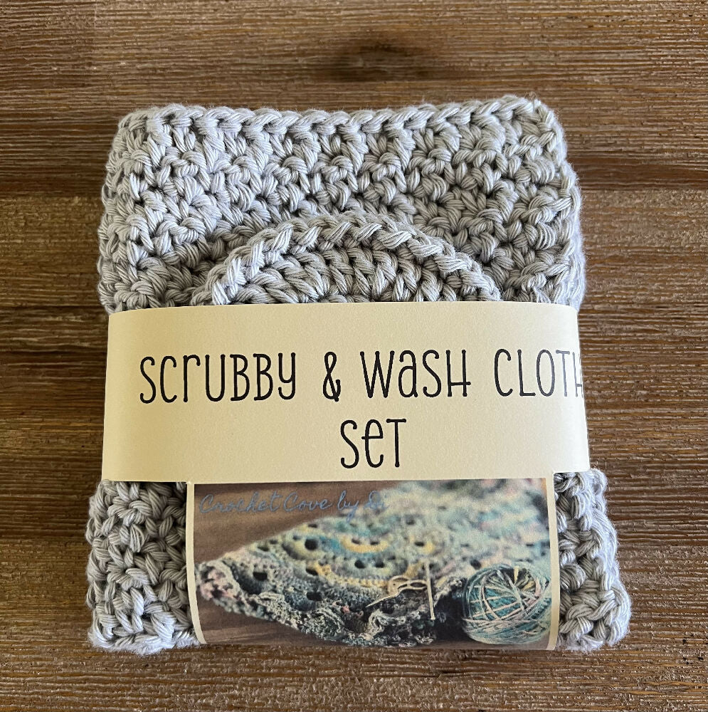 Scrubby and Wash Cloth Set