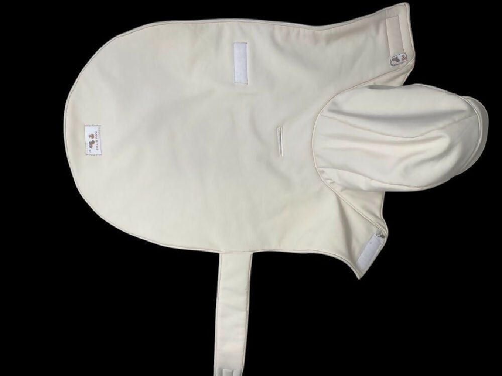 cream raincoat doxie 6