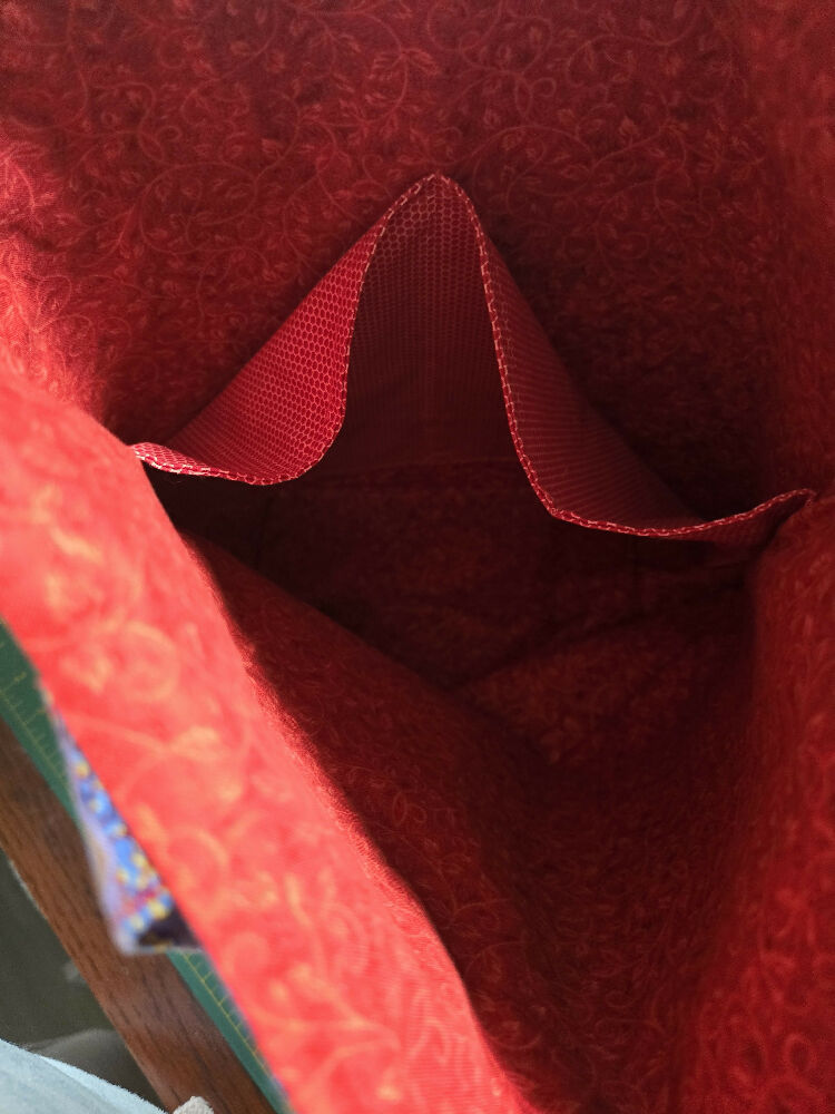 Handmade Purple Coloured Tote Bag