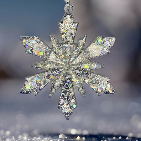 Special Edition 2024 Annual Christmas Snowflake Ornament