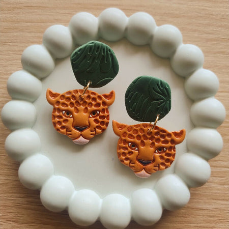 Jungle Cat Dangles