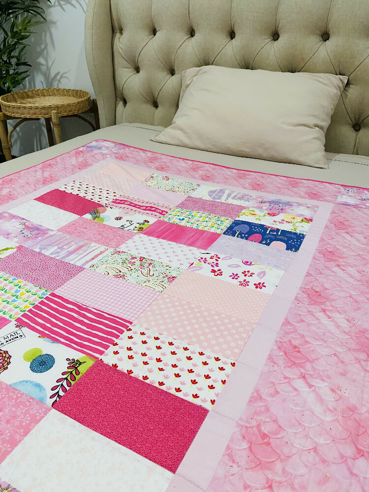 Pink Quilt Handmade