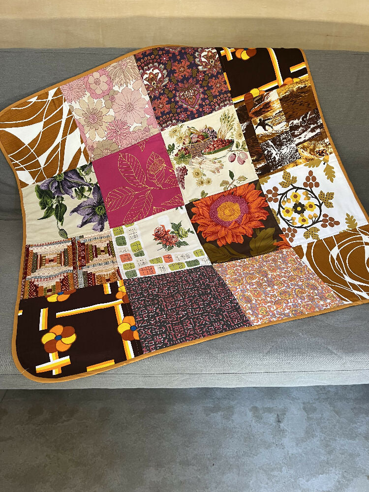 Seventies Summer Picnic Quilt