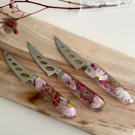 Australian Wildflower Botanical Cheese Knife