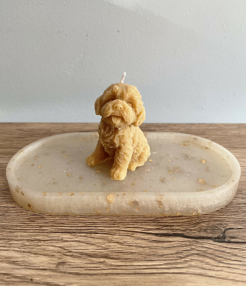 Cavoodle Pillar Candle