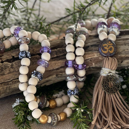 Mala Beads - Crown Chakra