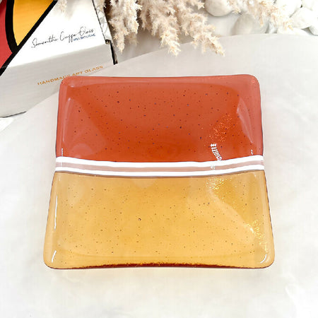 Duo Plate - Coral Amber