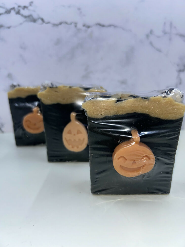 Organic rice water infused halloween soap