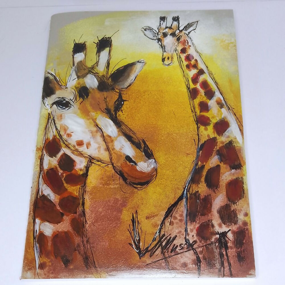 new giraffe stone paper 1