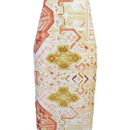 Padded ironing board cover- Pink Gold Tulum