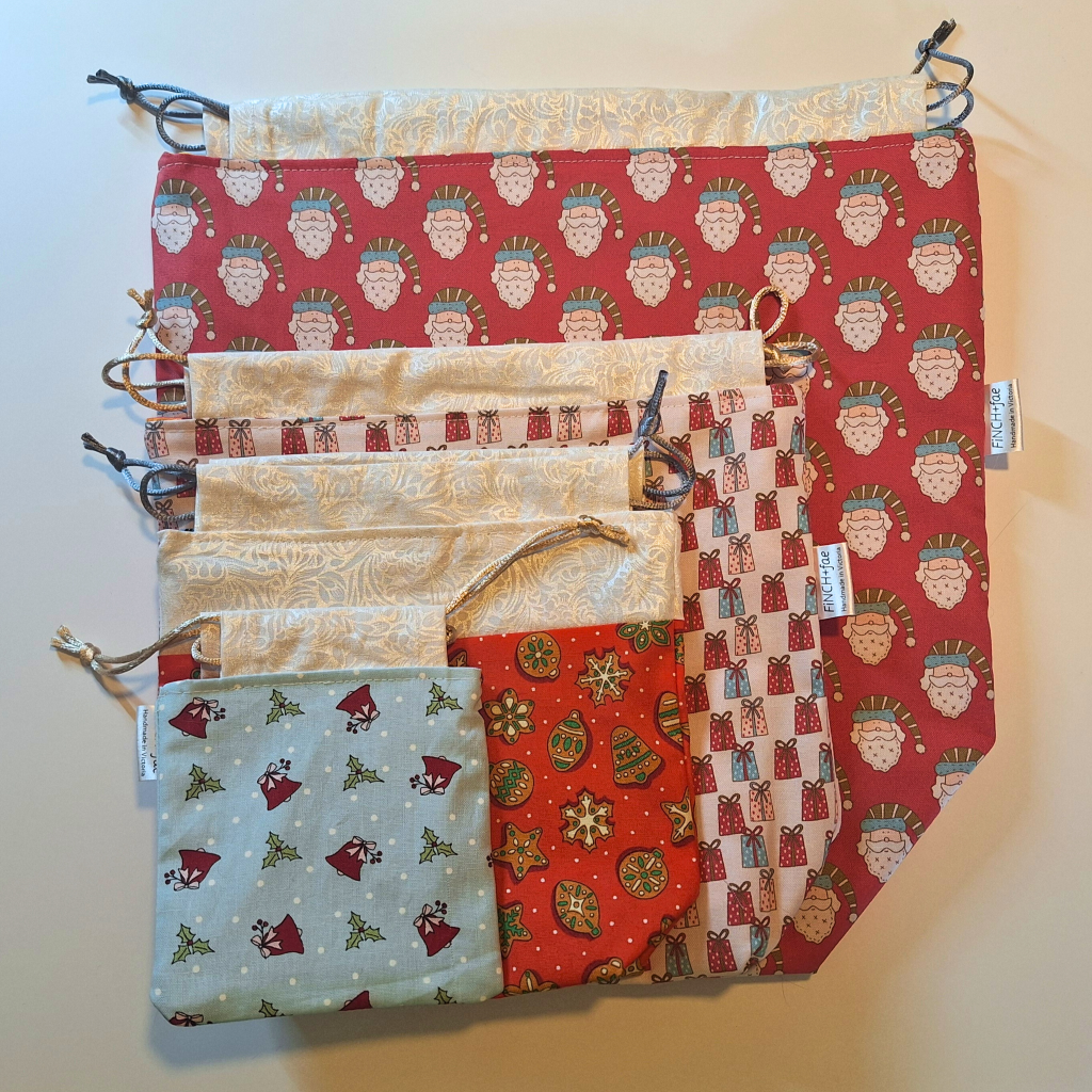 Year-Round Reusable, Reversible Gift Bags