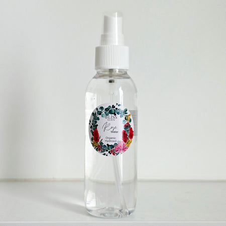 Rose Water Spray, organic hydrosol