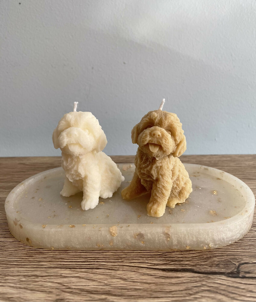 Cavoodle Pillar Candle