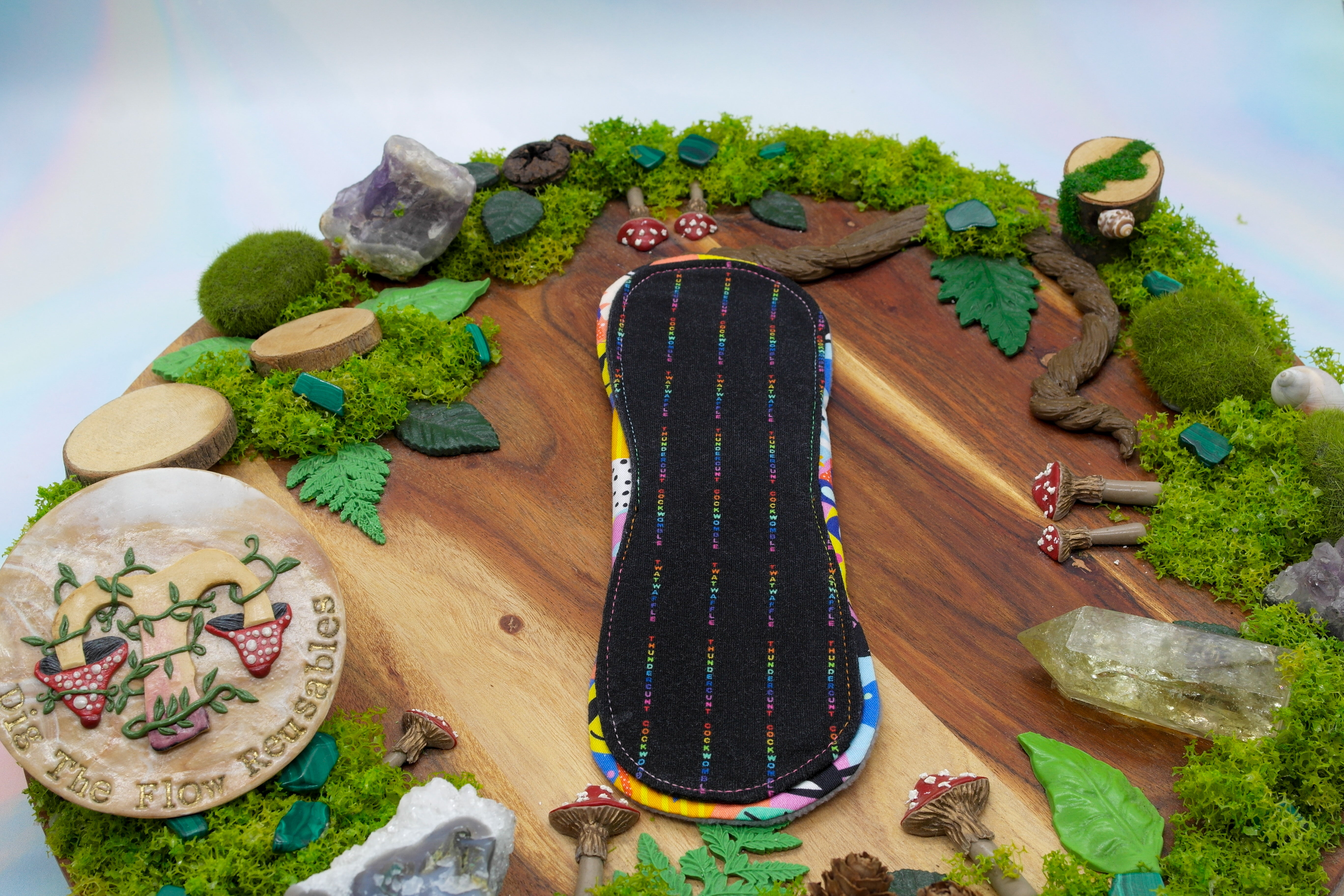 Reusable cloth pad 9" Heavy (Mishmash)