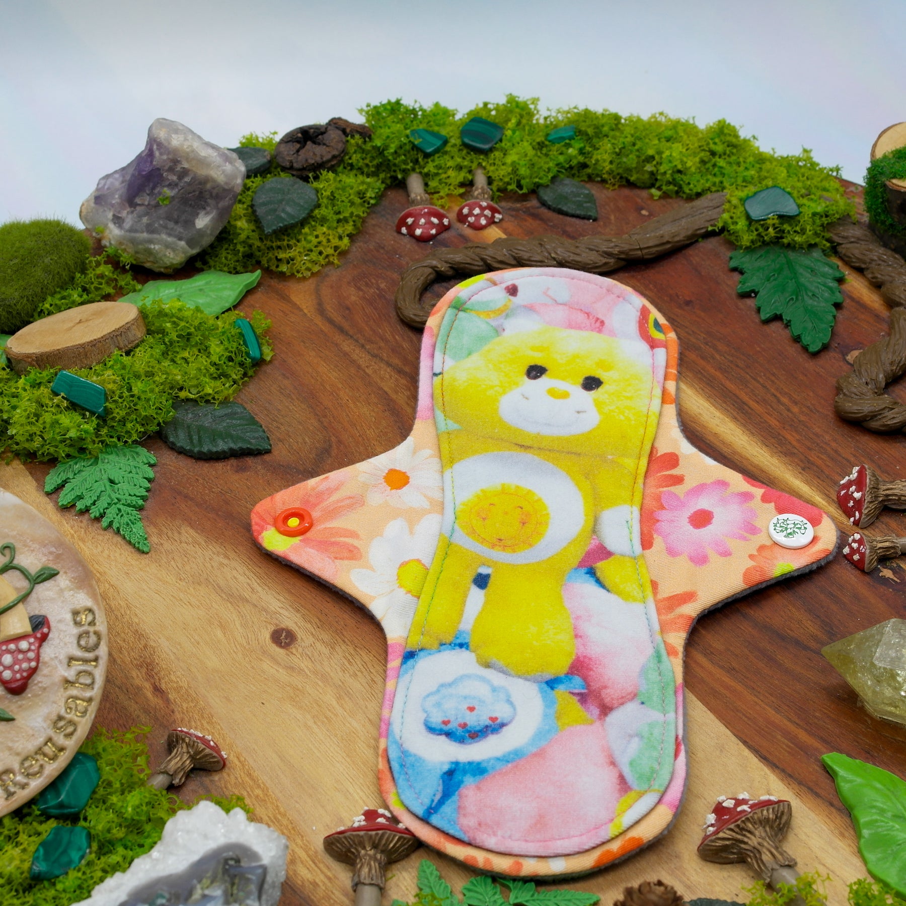 Eco-friendly reusable cloth pad 9" Heavy (Mishmash) - So Sweet