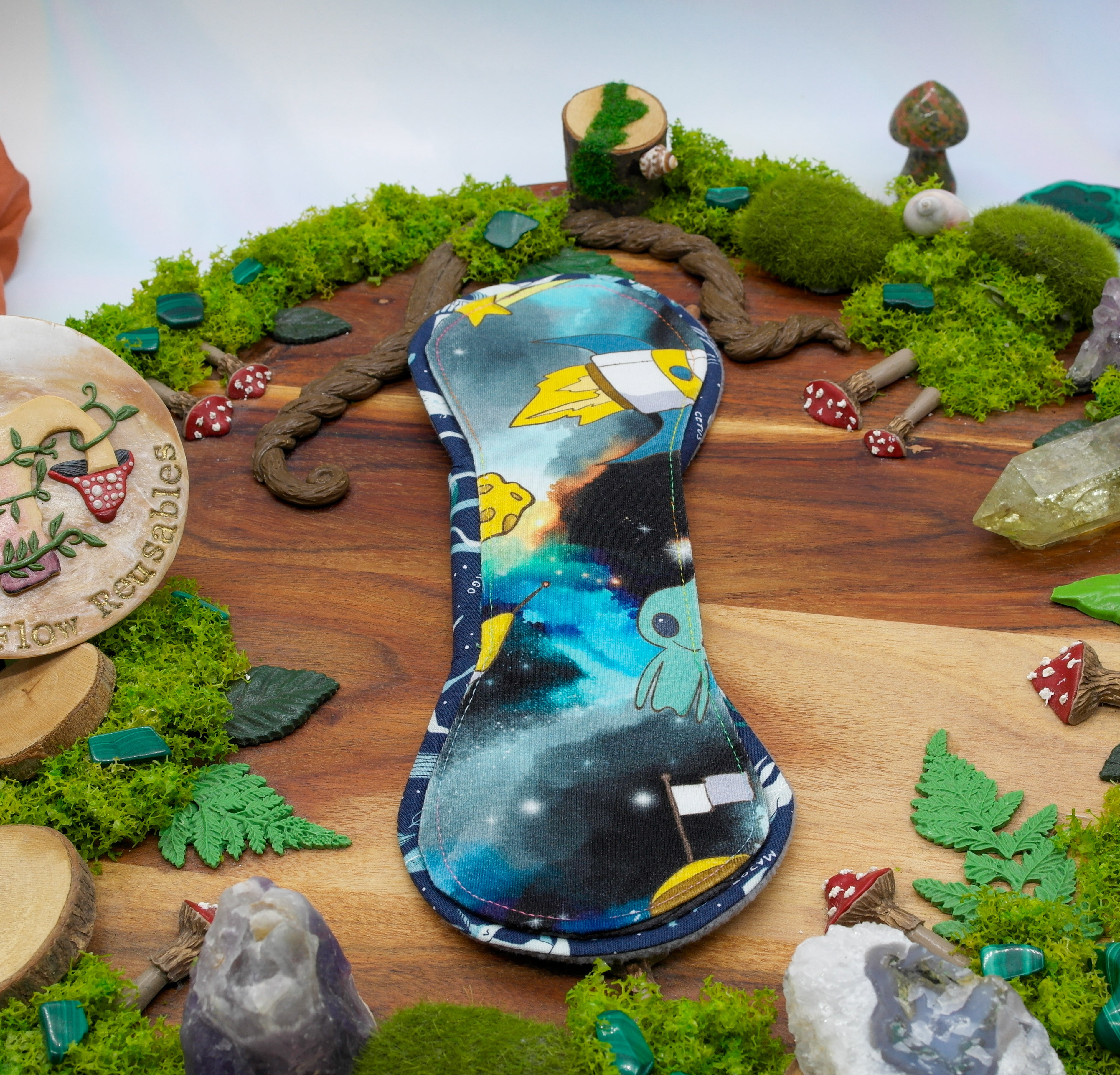 Reusable cloth pad 10" Moderate (Versodile Moonrise)