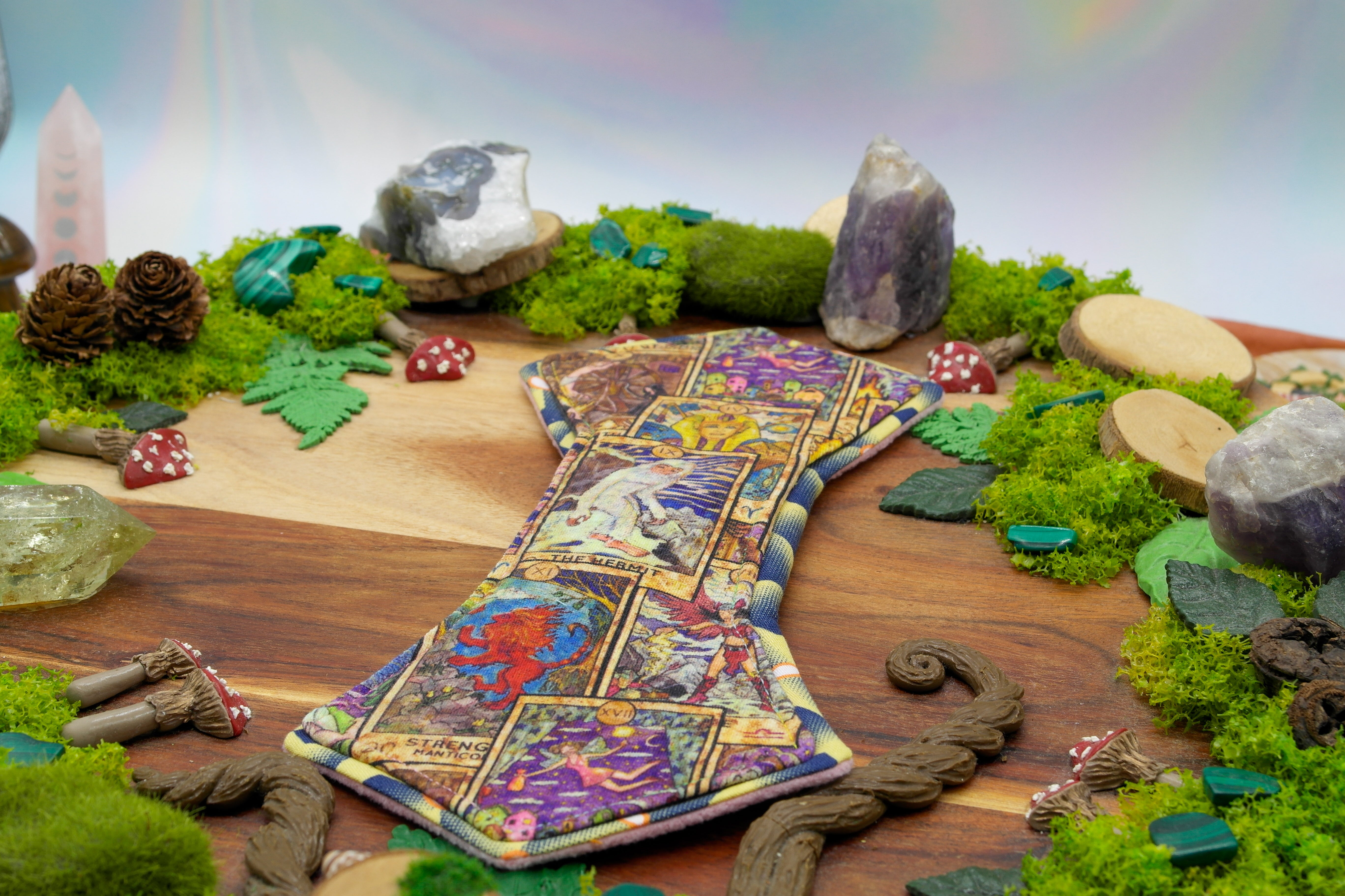 Reusable menstrual cloth pad 10" heavy (Tessellation)