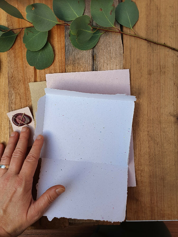 stationery glitter env 3