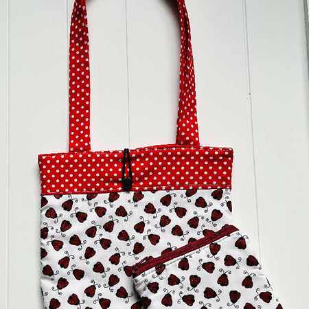 Ladybugs handbag and purse