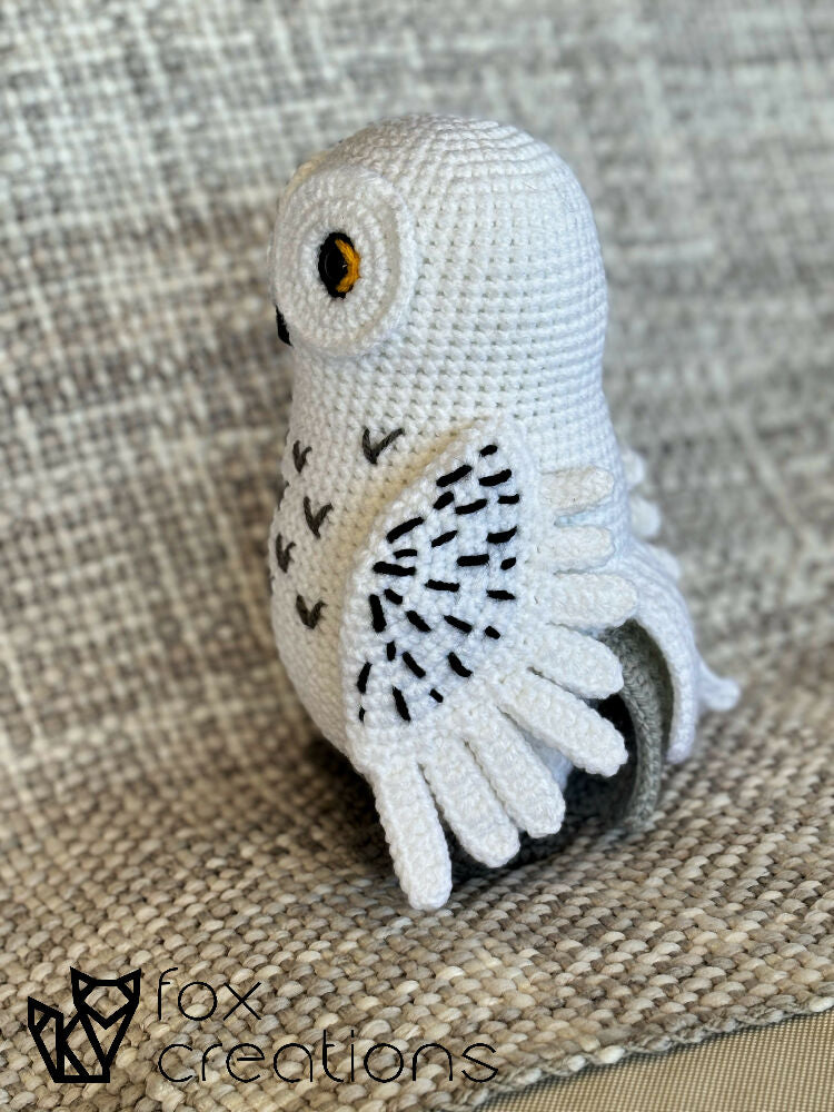 Hedwig the Owl Amigurumi Crochet Plushie