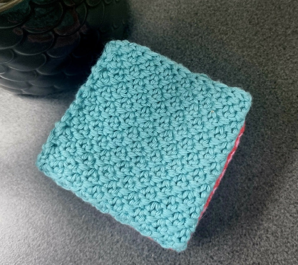 Crochet reusable dish cloths/face cloths | Various colours