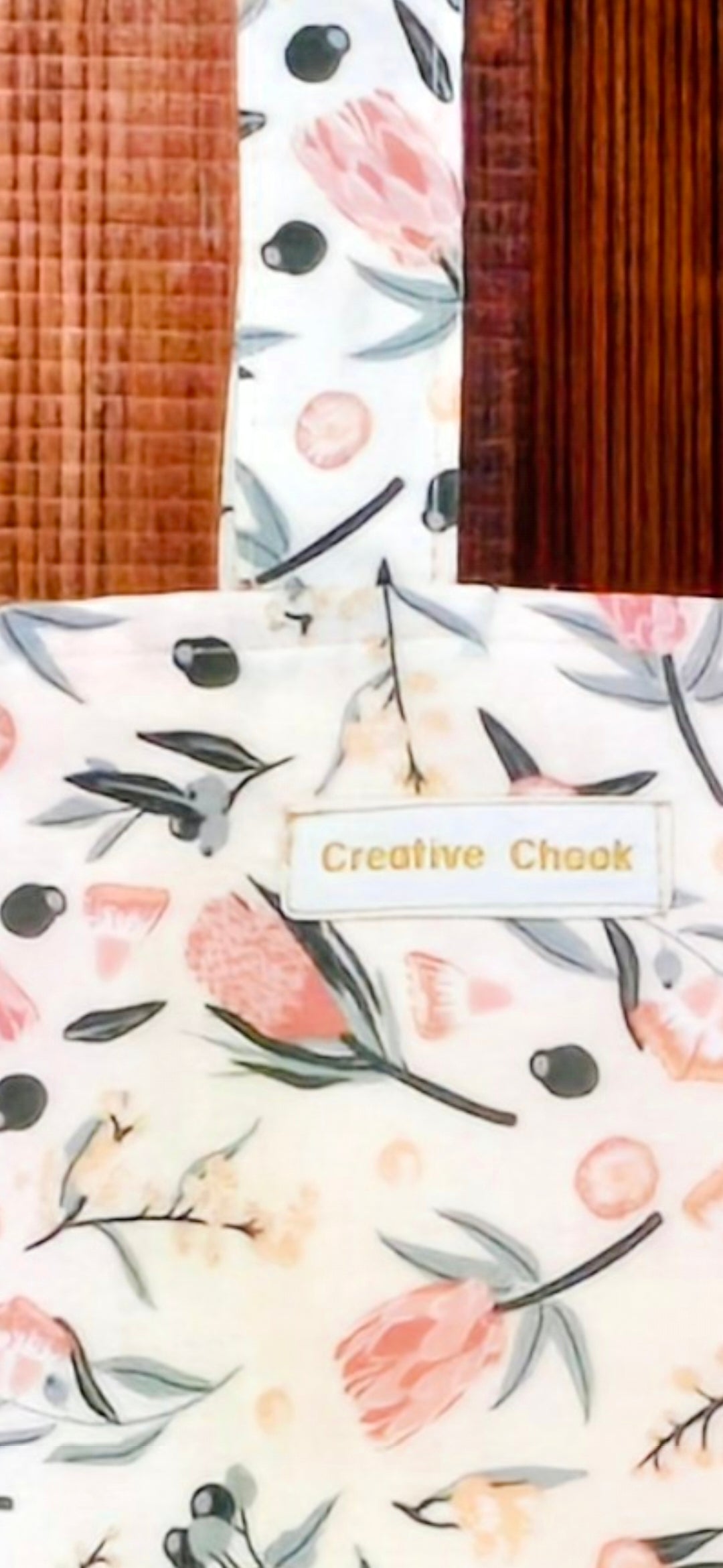 Handmade | Native | Flowers | Tote Bag