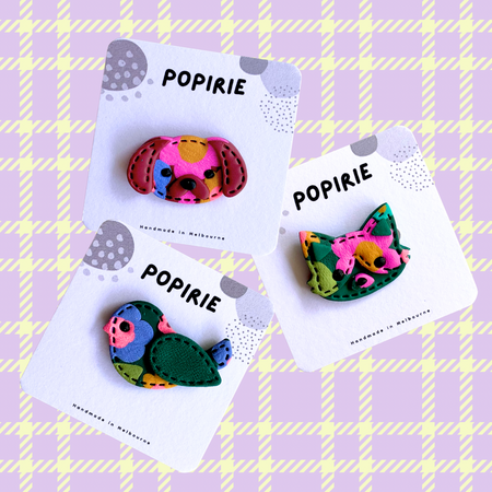 Animal Pin-Badge-Brooch