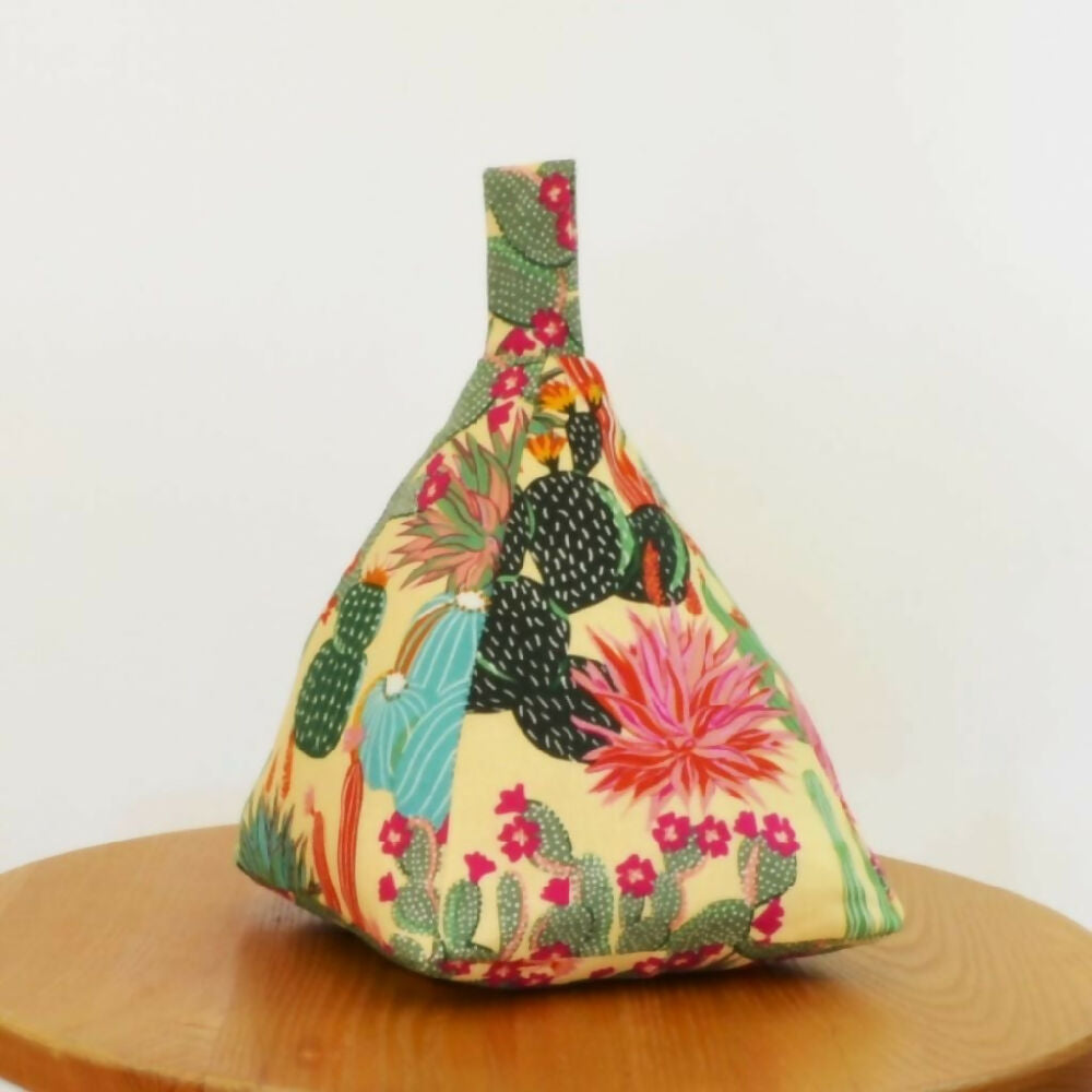 Doorstop Cactus Flower Fabric