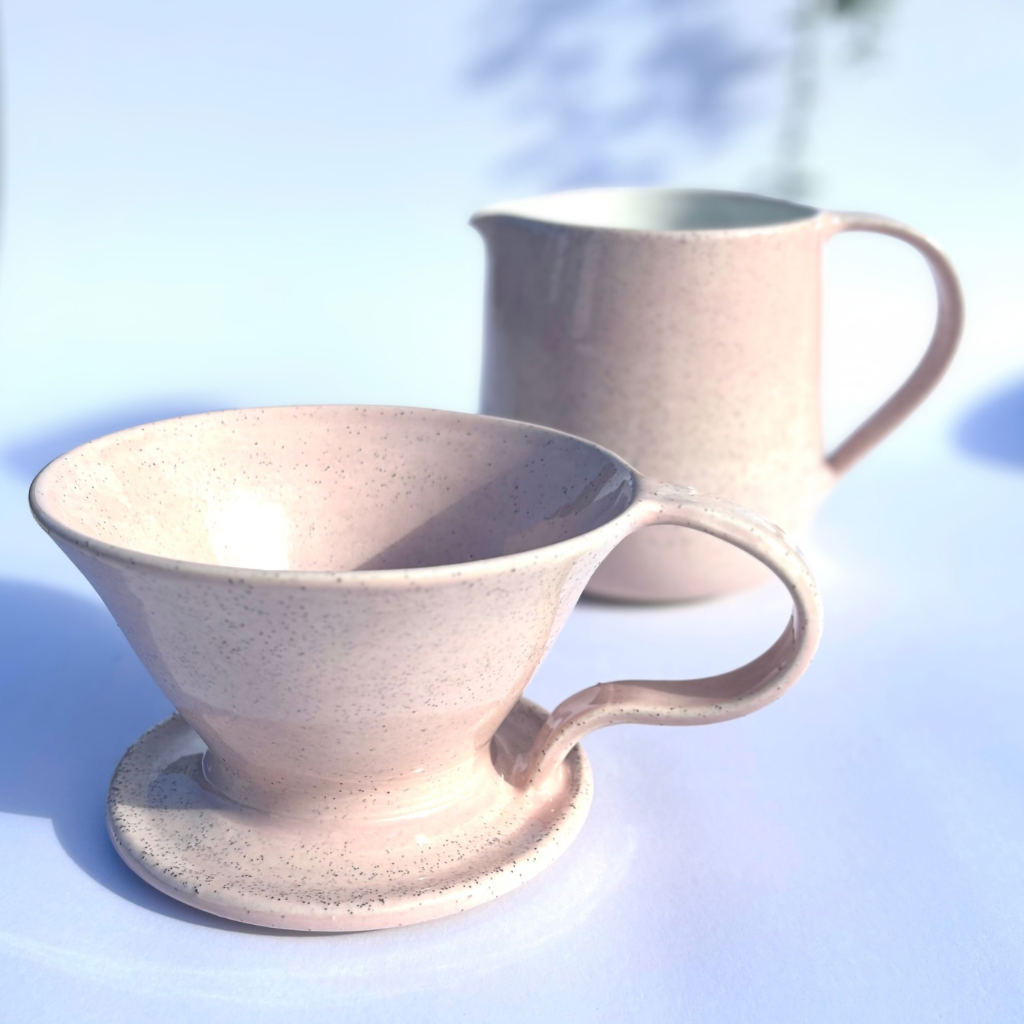 Coffee Dripper and Coffee Jug