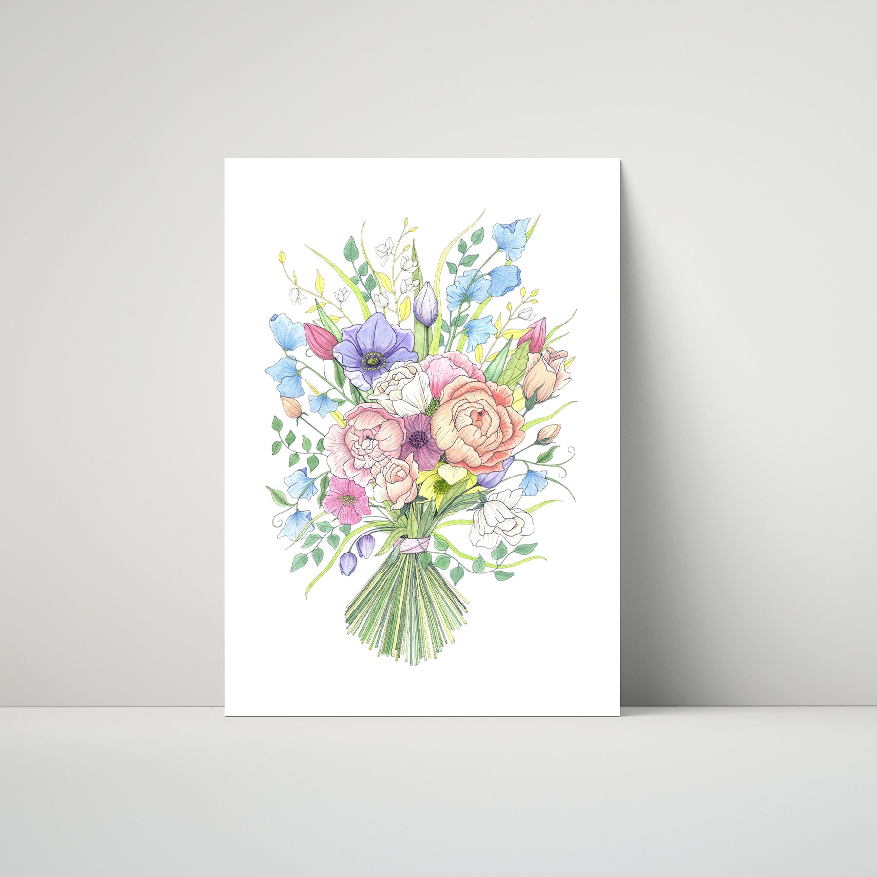 Spring Bouquet Art Print