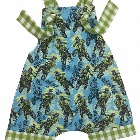 Dirt Bike overalls/rompers