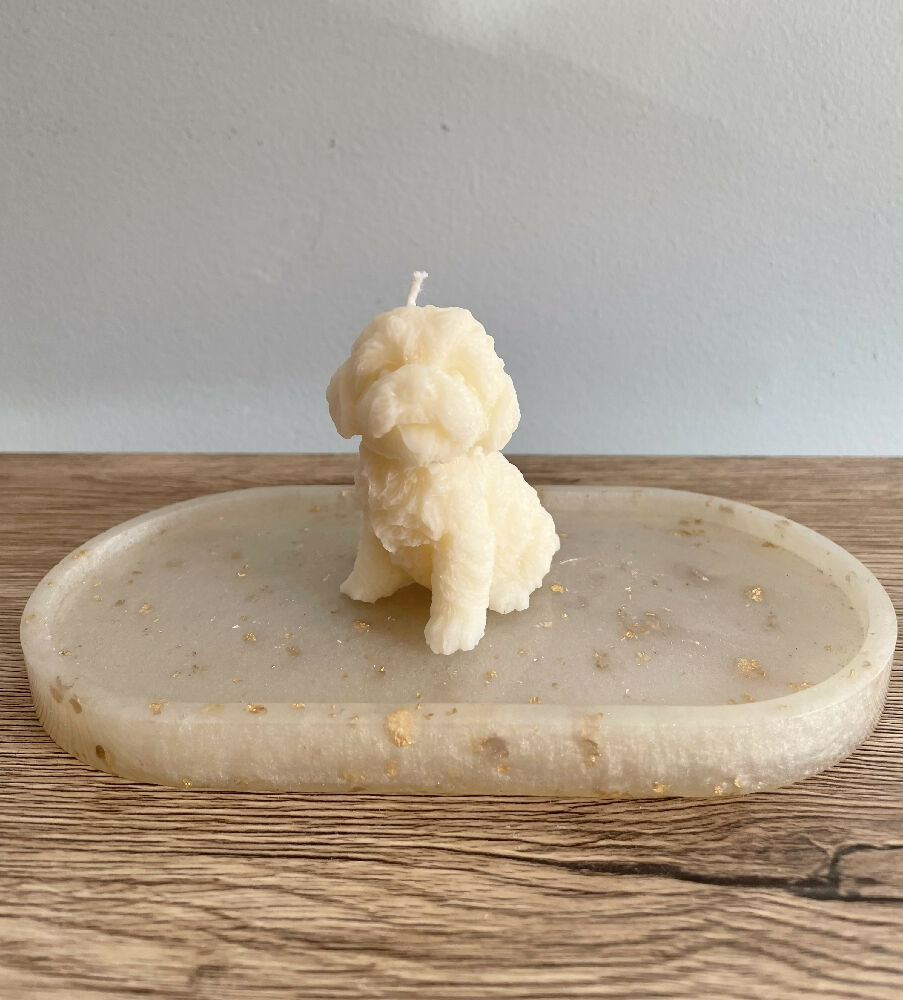 Cavoodle Pillar Candle