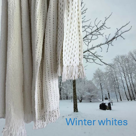 winter whites scarves