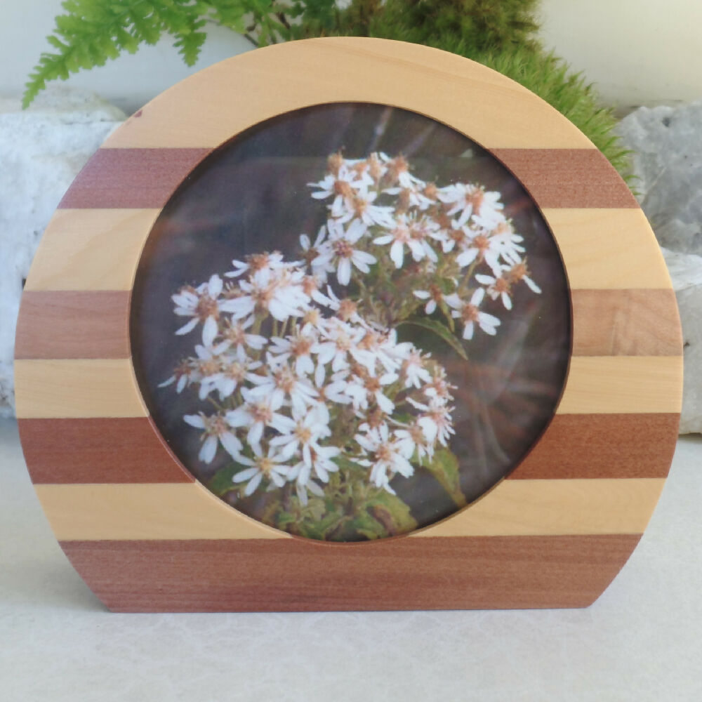 Larger Rounded Photo Frame- Tasmanian Myrtle & Huon Pine