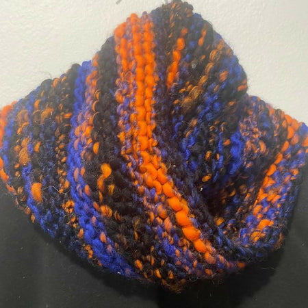 Hand Knitted Infinity Cowl Scarf