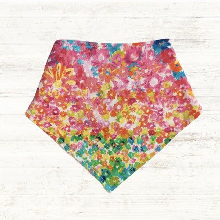 Floral Burst Bandana Bib