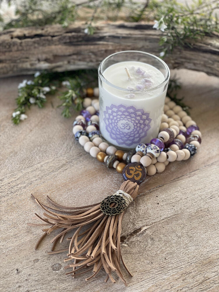 Mala Beads - Crown Chakra