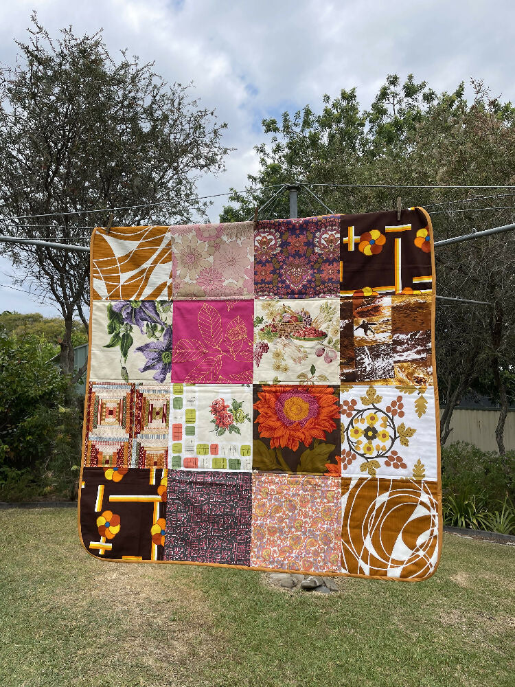 Seventies Summer Picnic Quilt