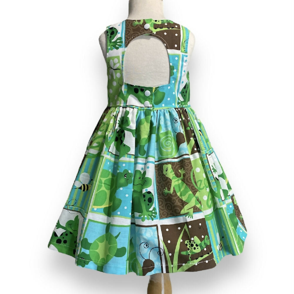 G is for Green Tea Party Dress