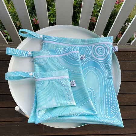 Water-resistant wet bags - Calming Waters (Once A Dreamer)